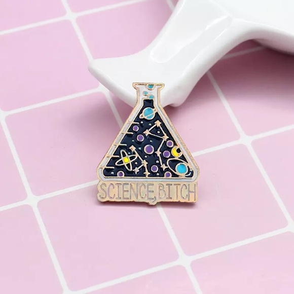 Jewelry - 🎉 Science Bitch Enamel Brooch Pin